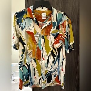 Relaxed Fit Men’s Casual Dress Shirt